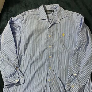 Ralph Lauren long sleeve polo shirt. Size XL.